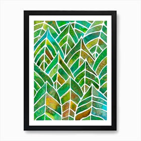 Leaves Art Print