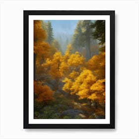 Autumn Forest 67 Art Print