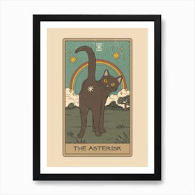 The Asterisk Art Print