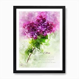 Lilac Art Print