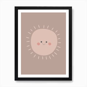 Sun Art Print