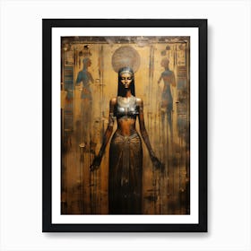 Egyptian Goddess Art Print