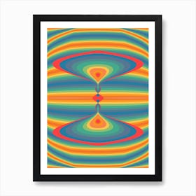 Psychedelic Swirls Art Print