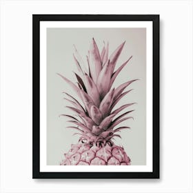 Pink Pineapple 5 Art Print