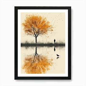 Autumn Tree 1 Art Print