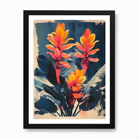 Hawaiian Flowers Art Print