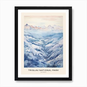 Triglav National Park Slovenia 3 Poster Art Print