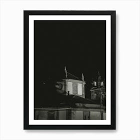 Church At Night Art Print