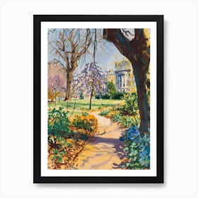 Hyde Park London Parks Garden 4 Painting Art Print