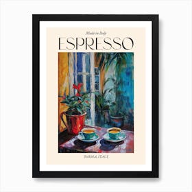 Parma Espresso Made In Italy 4 Poster Art Print