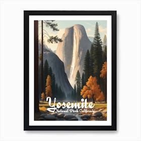 Yosemite National Park Art Print