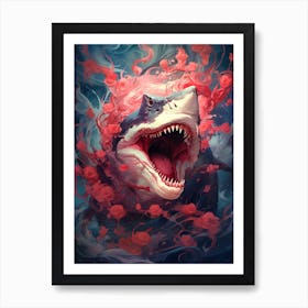 Tiger Shark Art Print