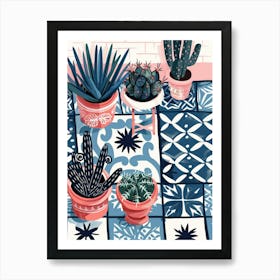 Cactus Garden 32 Art Print