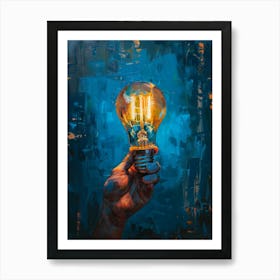 Light Bulb 30 Art Print