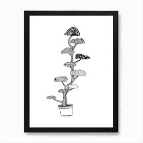 Cloud Tree Art Print