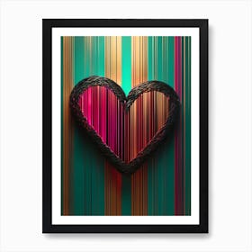 Game Changer Heart Art Print