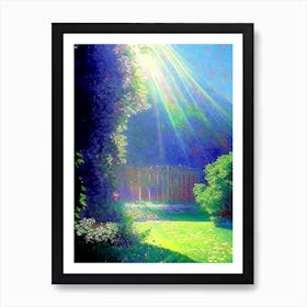 Powys Castle And Garden, United Kingdom Classic Painting Art Print