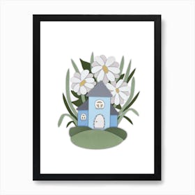 Papercut House Poster