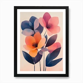 Flowers In Bloom 4 Art Print