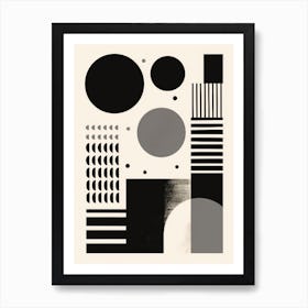 Abstract Shapes 5 Art Print