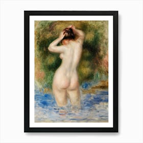Bather (Baigneuse) (1890) Art Print
