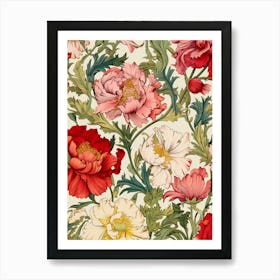 Peonies 120 Art Print