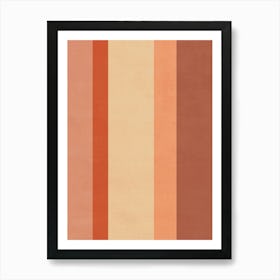 Savannah Stripe Art Print