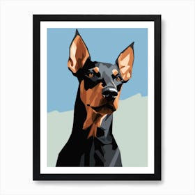 Doberman Pinscher 3 Art Print