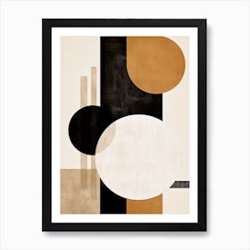 Heidelberg Harmony, Geometric Bauhaus Art Print