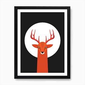 Ohh Deer Art Print
