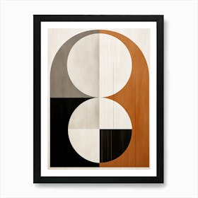 Bauhaus Realms; Geometric Wonders Art Print