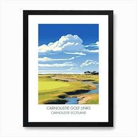 Carnoustie Golf Links (Championship Course)   Carnoustie Scotland 2 Art Print