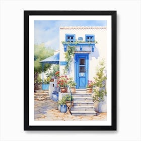 Blue Door 1 Art Print