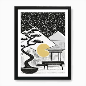 Bonsai Art Print