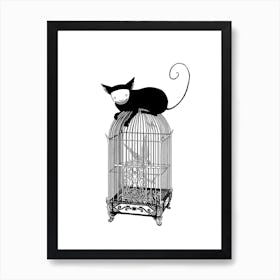 Cages Art Print