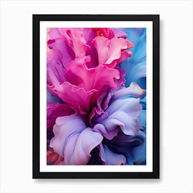 Folding Flower Art Print