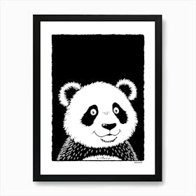 Giant Panda Bear 1 Art Print