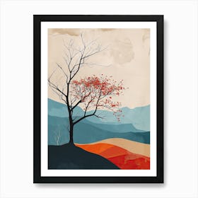 Lone Tree 2 Art Print