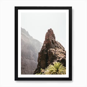 Masca Valley view, Tenerife, Canary Islands Art Print