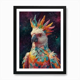 Colorful Parrot 21 Art Print