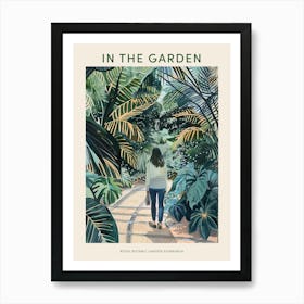 In The Garden Poster Royal Botanic Garden Edinburgh United Kingdom 7 Art Print