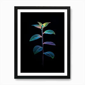 Rainbow Leaf 1 Art Print