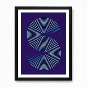 Abstract Geometry Shapes Art Print