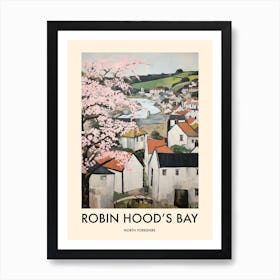 Robin Hood S Bay (North Yorkshire) Painting 2 Travel Poster Art Print