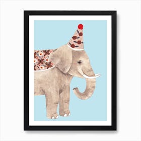 Chubby Elephant Poster