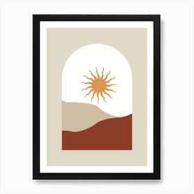 Sun In The Sky 1 Art Print
