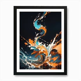 Abstract Painting 2 Art Print