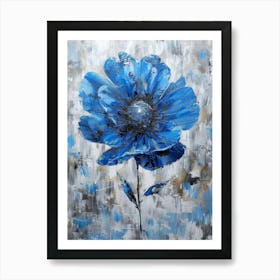 Blue Poppy 7 Art Print