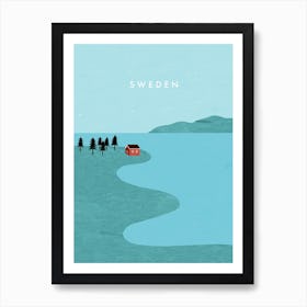 Sweden Art Print