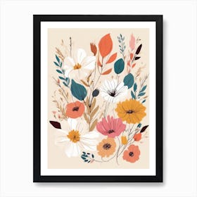 Floral Bouquet Art Print